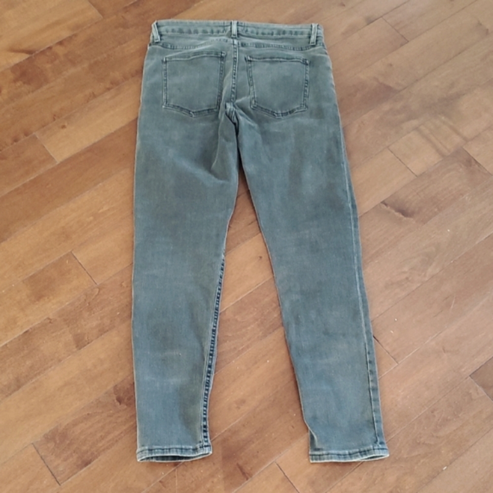 Acne Studios Washed Black Mid Waist Skinny Jeans - Picture 3 of 6